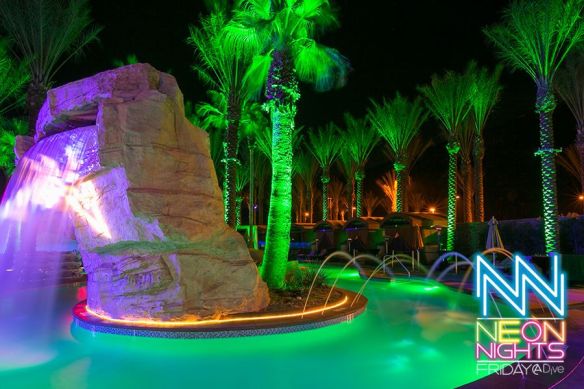 Dive Neon Lights at Harrah's Casino
